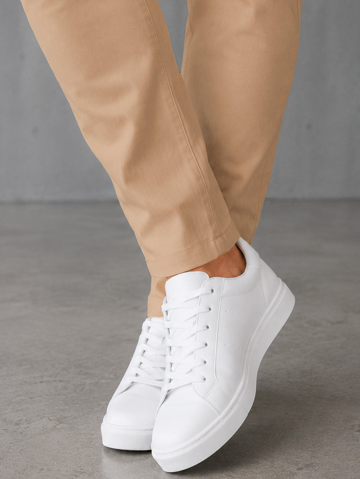 Pantalón De Vestir Casual Hombre Skinny Slim Fit Gabardina