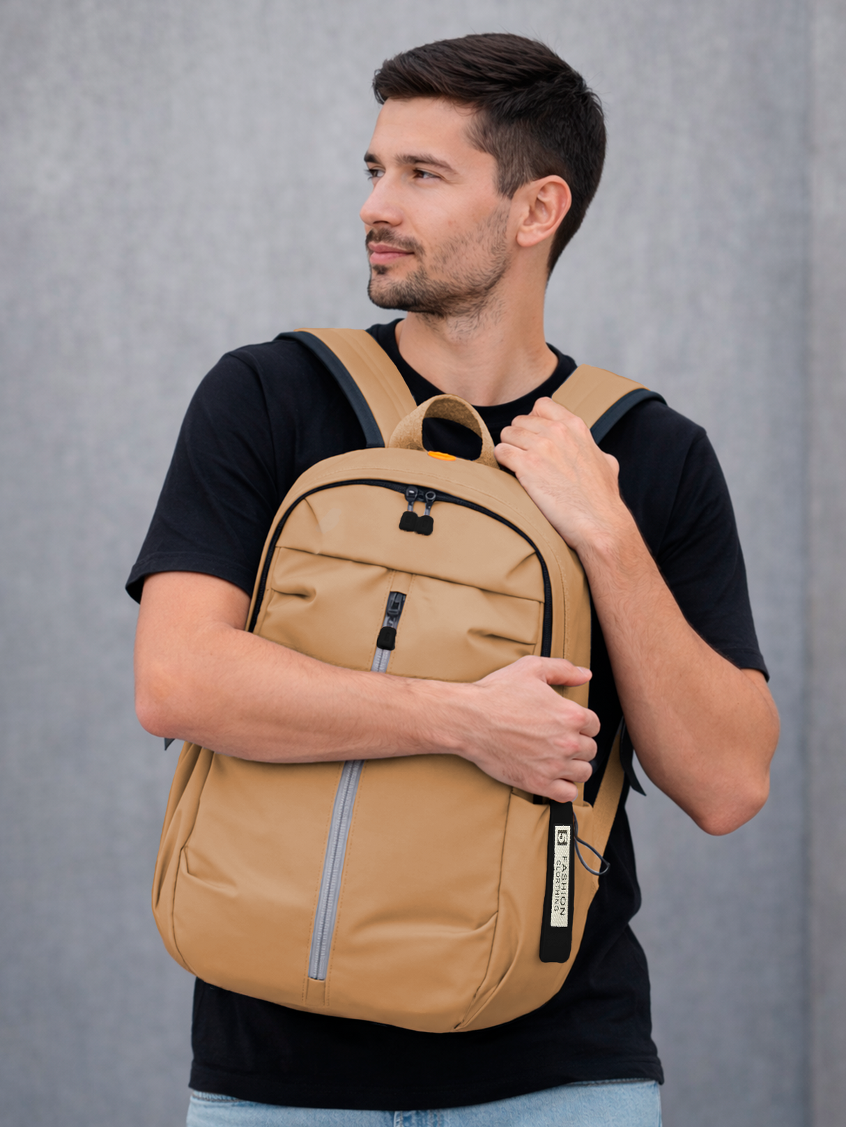 Mochila Backpack Vinipiel Contra Agua De Viaje Porta Laptop