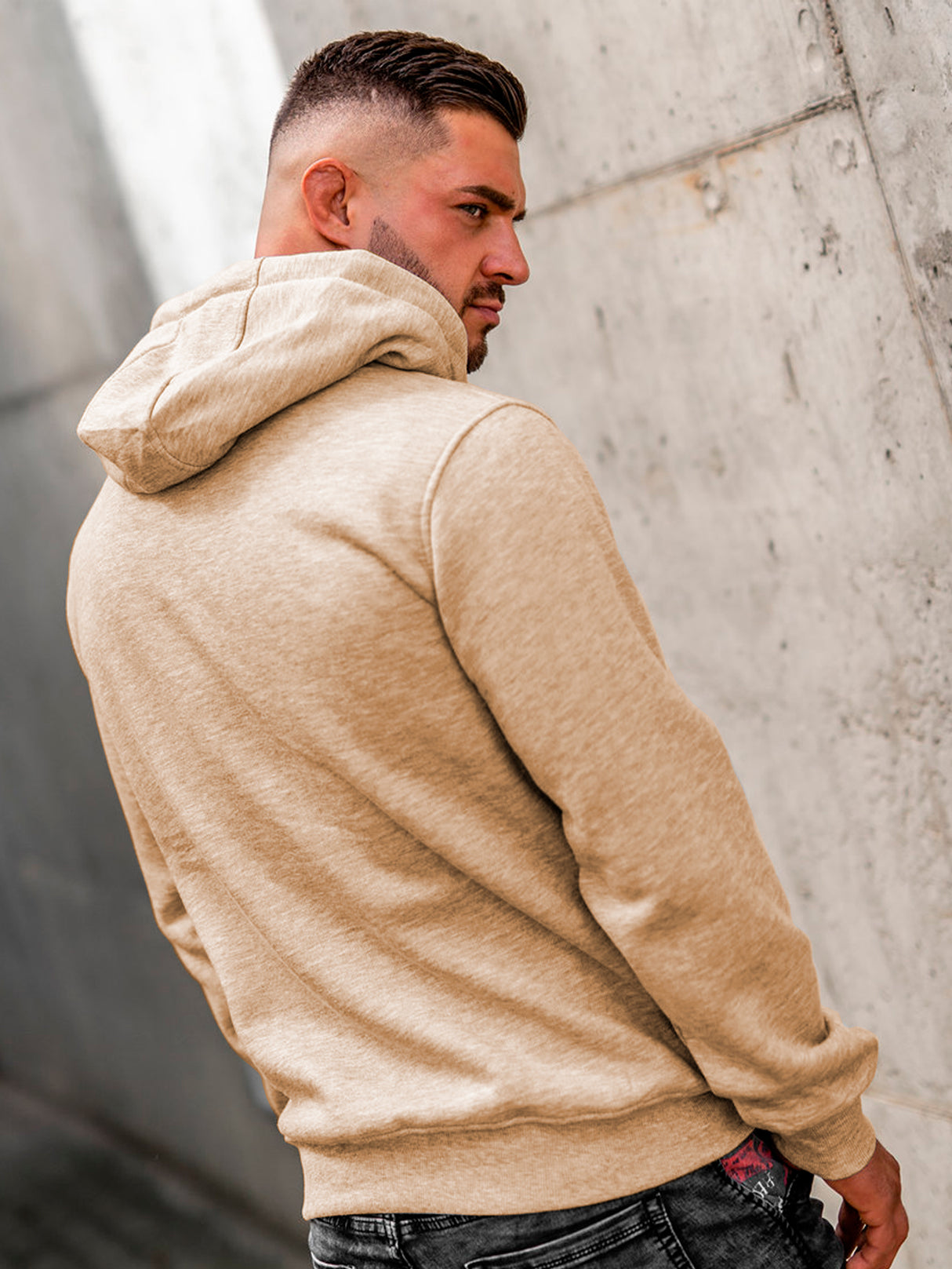 Sudadera Hombre Con Capucha De Calidad Hoodie