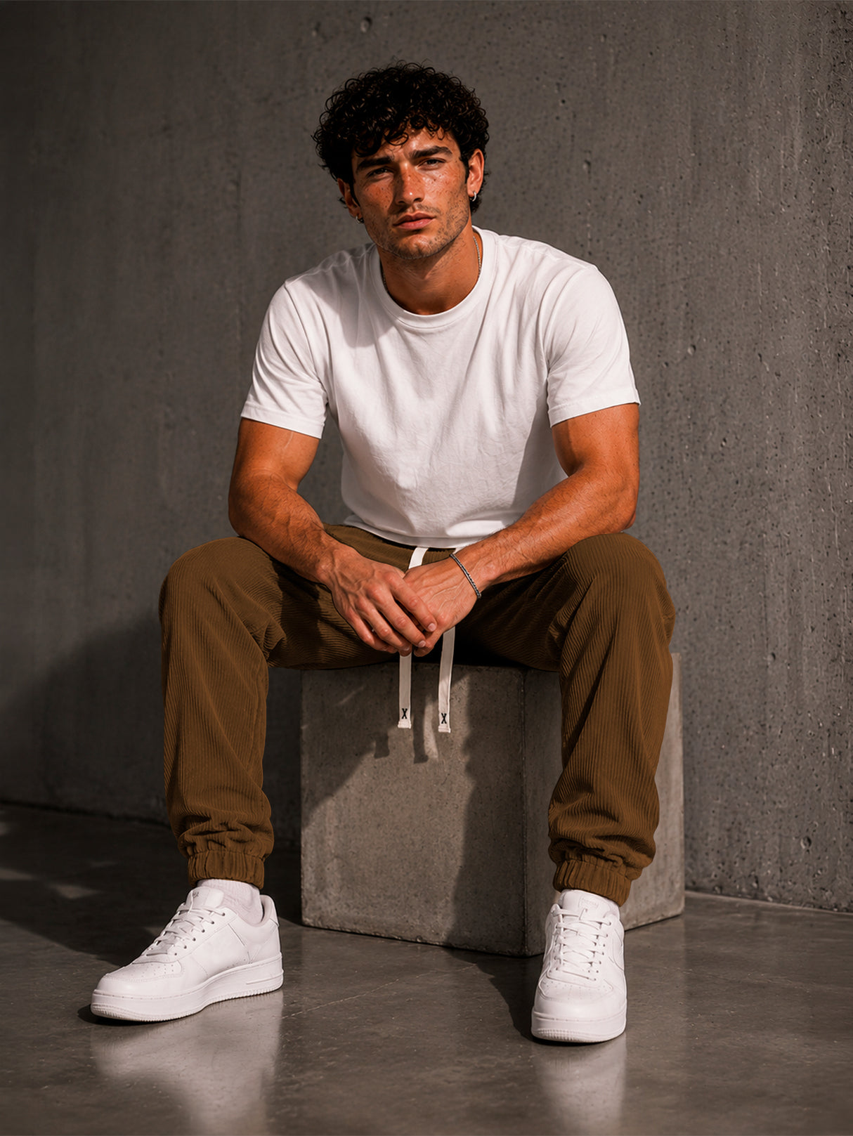 Pants Pantalon Pana Para Hombre Premium Jogger Comodo Casual