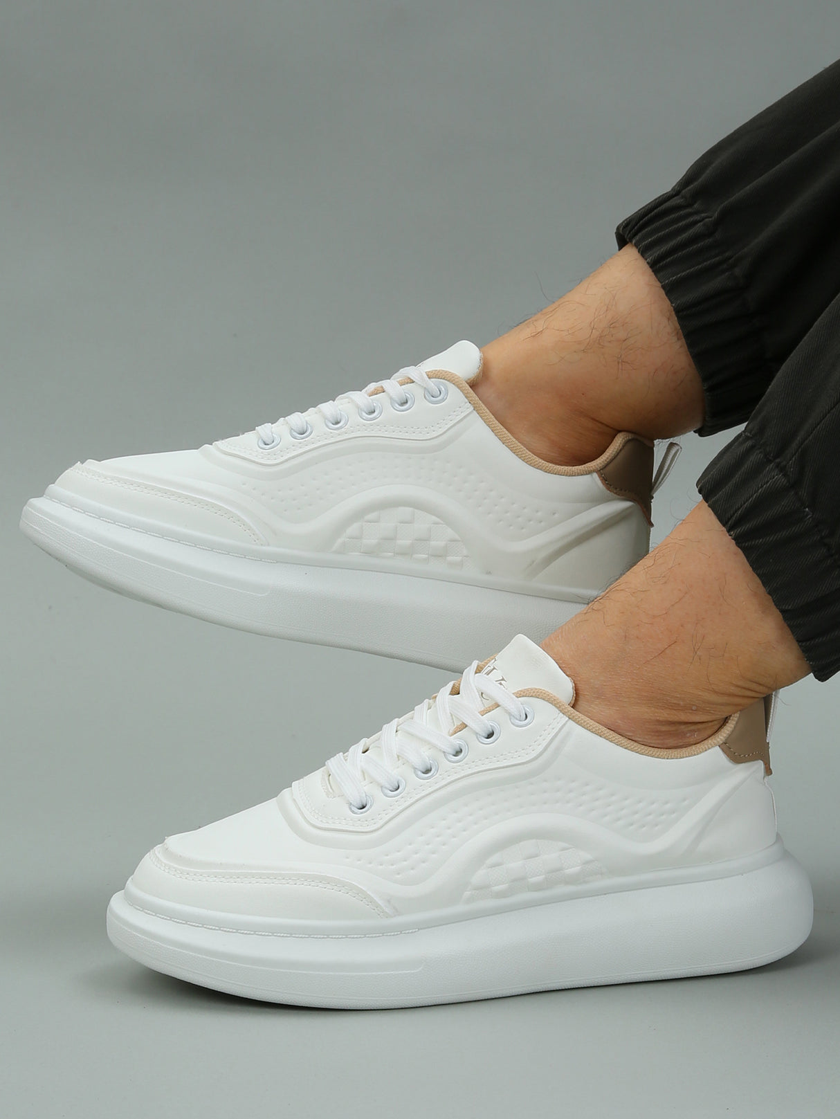 Tenis Para Hombre Sneakers Casuales de Plataforma Comodos De Moda