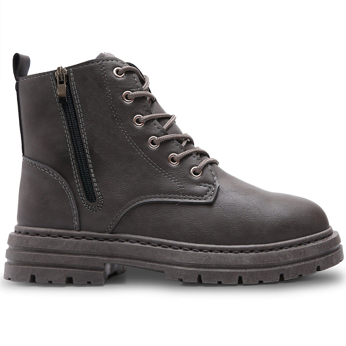 Botas Para Hombre Estilo Urbano Tipo Vinipiel Antideslizante