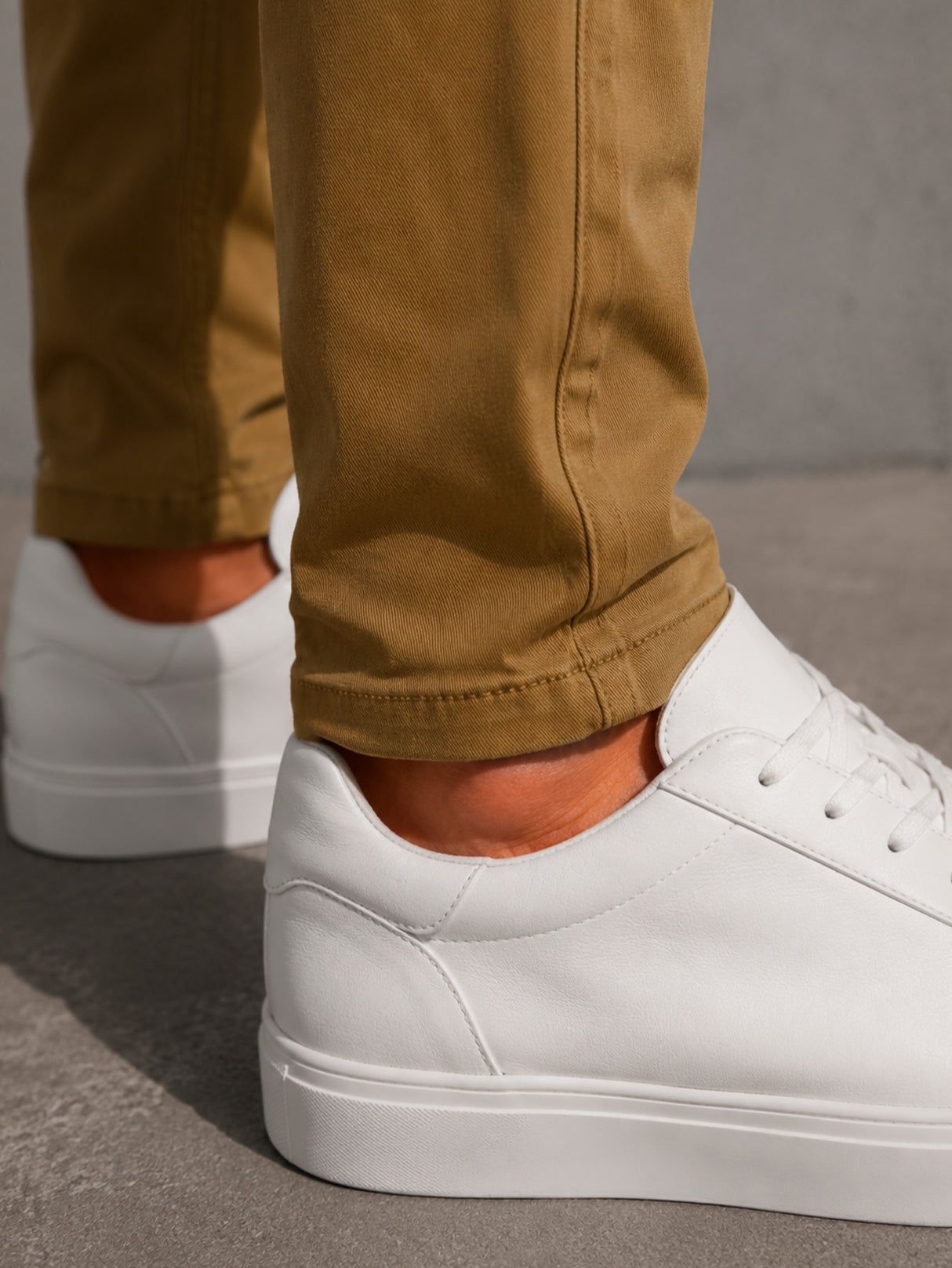 Pantalón De Vestir Casual Hombre Skinny Slim Fit Gabardina