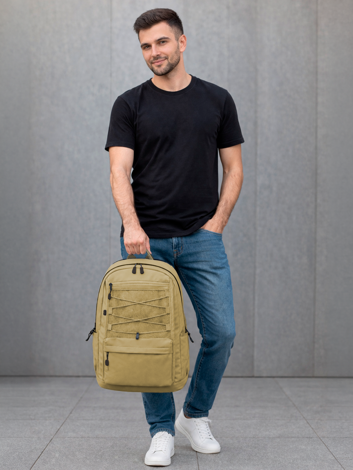Mochila Backpack Vinipiel Contra Agua Para Viaje Usb Laptop Mayoreo