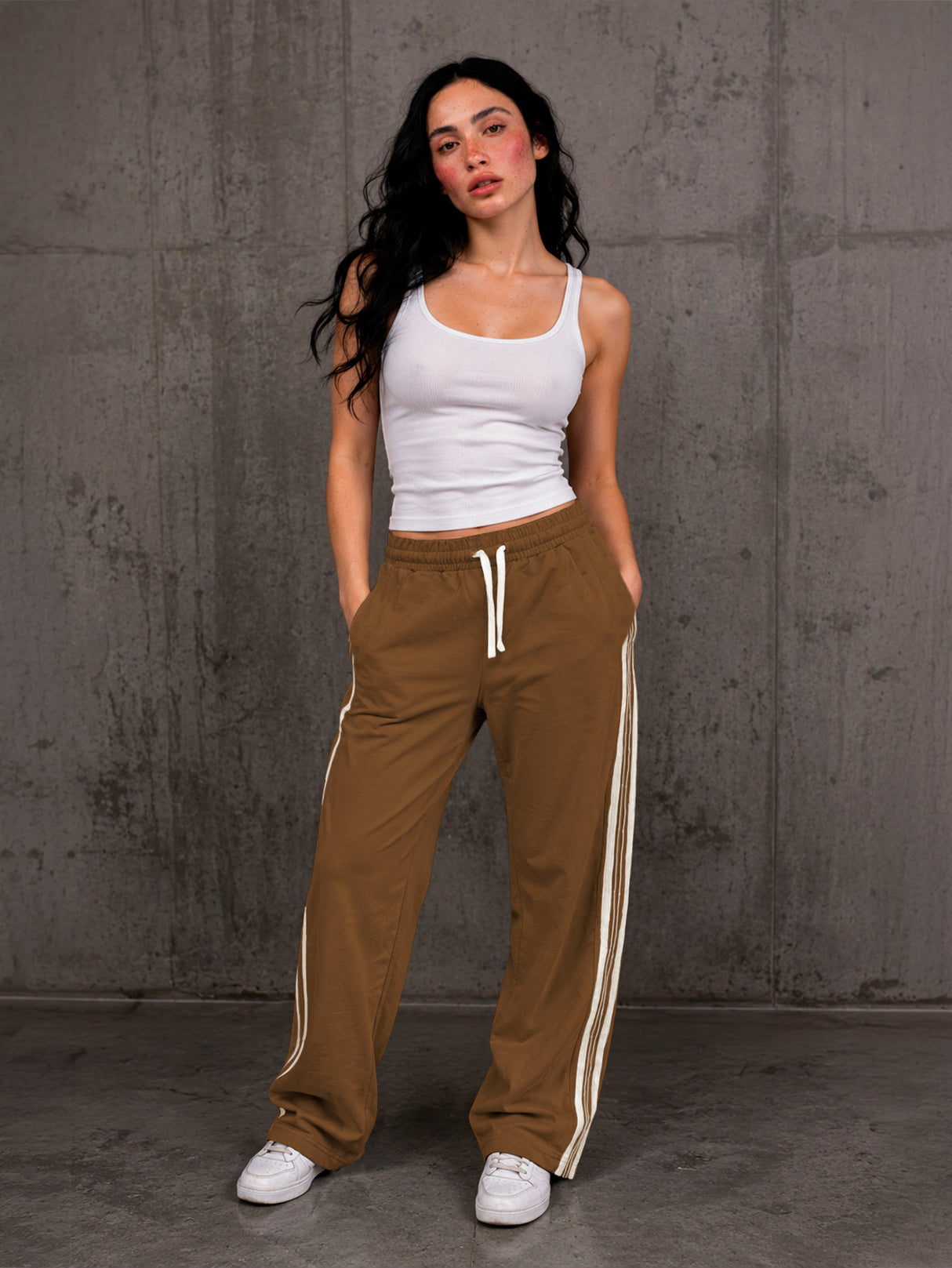 Pants Mujer Jogger Corte Acampanado Deportivo Slim Fit