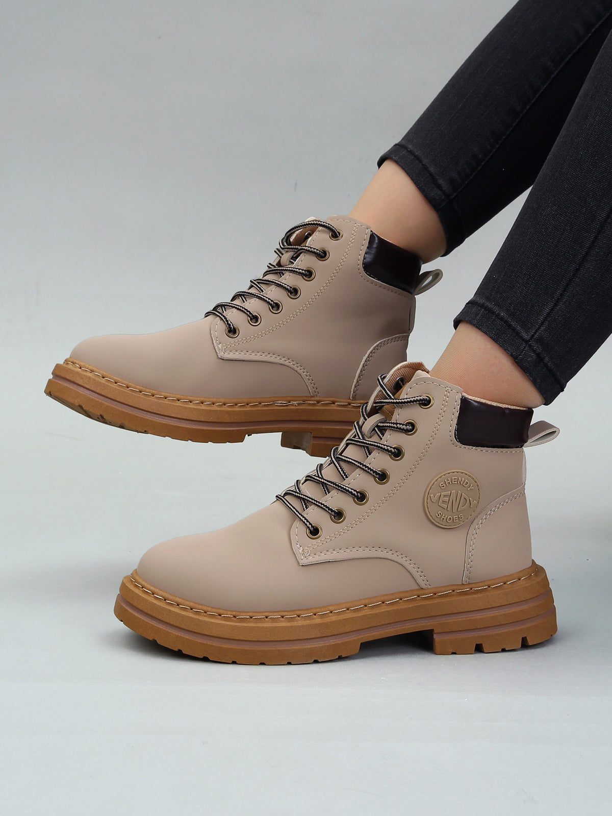 Botas Para Mujer Estilo Stone Street Urbano Plataforma