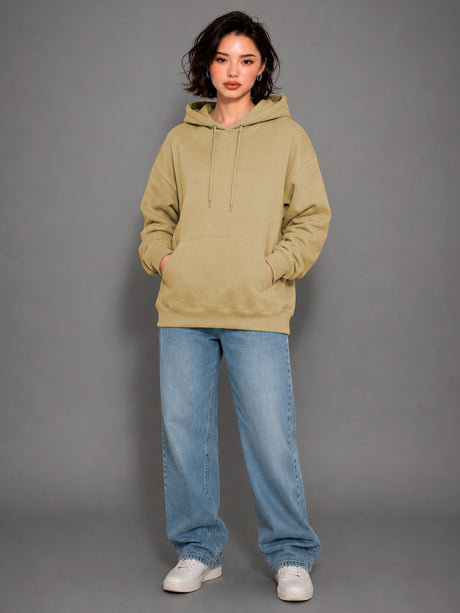 Sudadera con Capucha para Mujer Manga Larga Hoodie sin Cierre