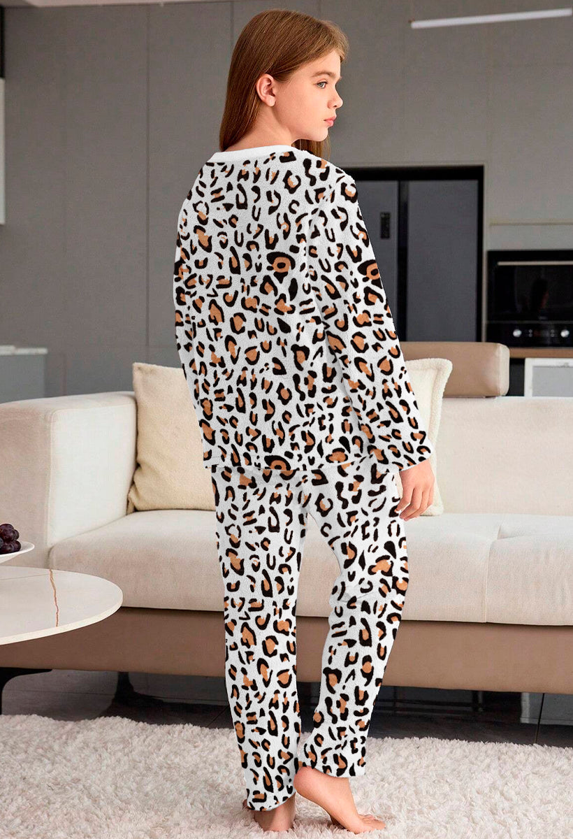 Pijama Para Niña Conjunto 2 Piezas Elegante invierno