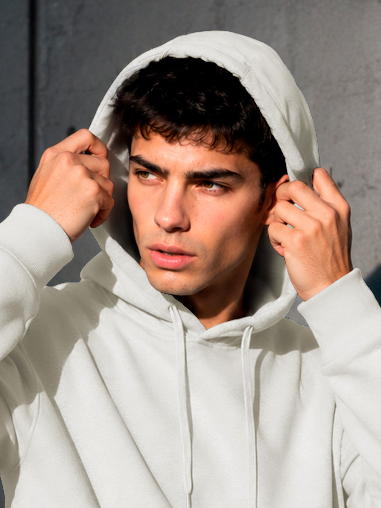 Sudadera Hombre Con Capucha De Calidad Hoodie