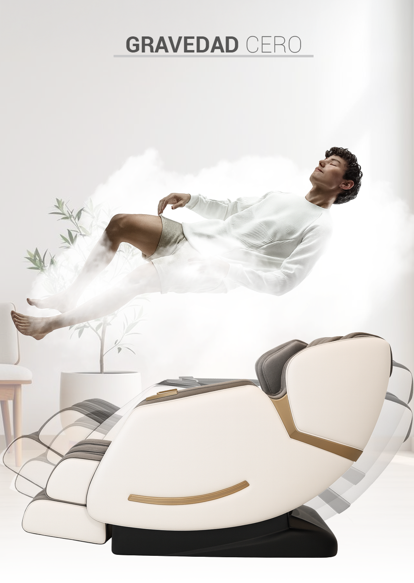 Sillon Masajeador Premium Gravedad Cero Reclinable Vibracion
