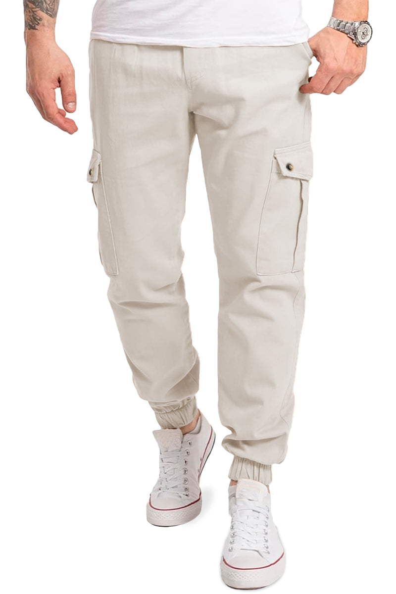 Pantalón Jogger Hombre Skinny Gabardina Premium King B