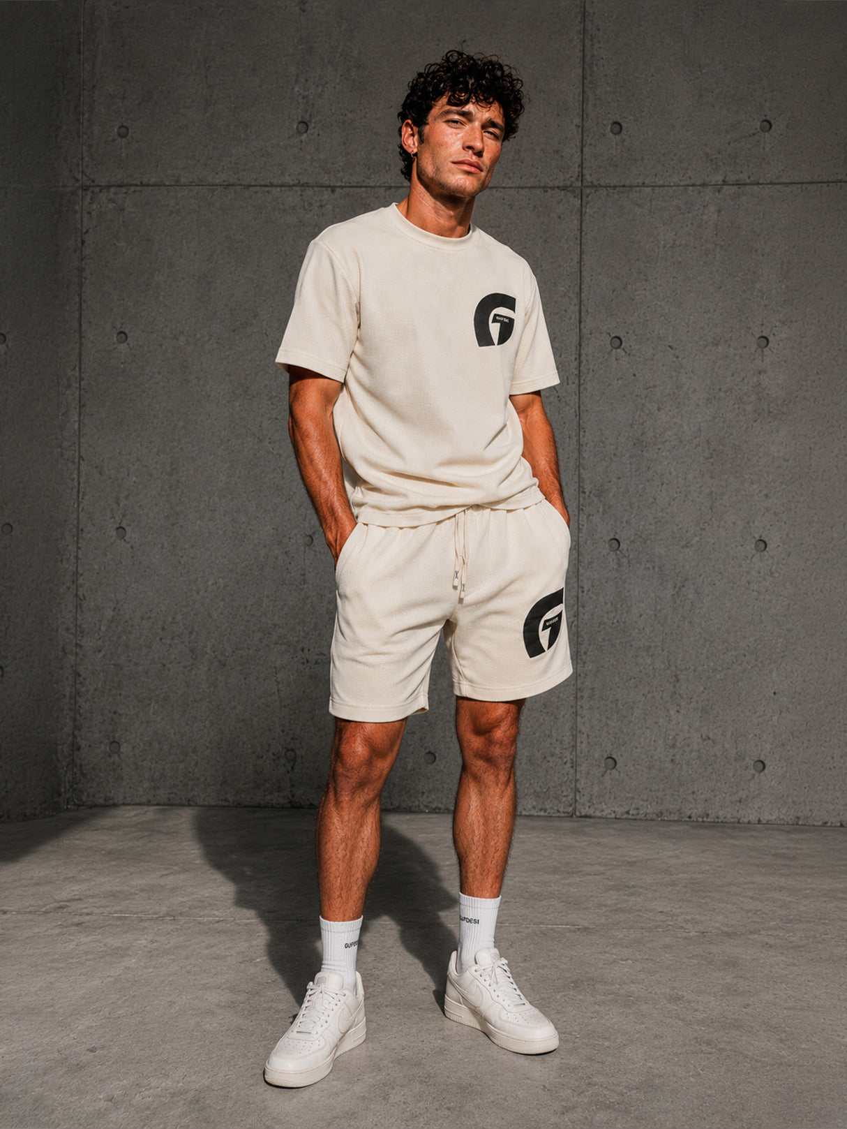 Conjuntos Deportivo Hombre Verano Playera Manga Corta