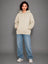 Sudadera con Capucha para Mujer Manga Larga Hoodie sin Cierre