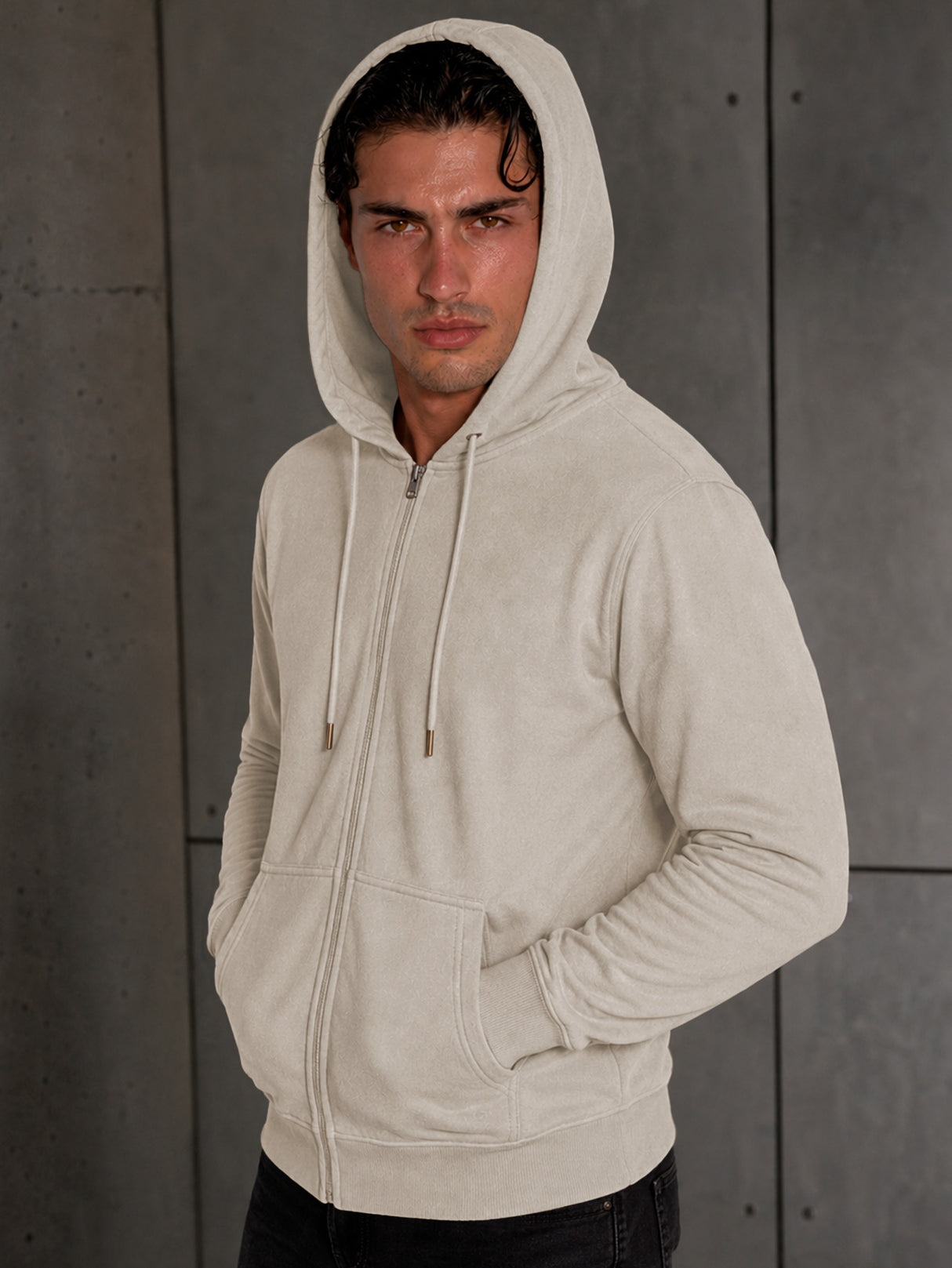 Sudadera Hoddie Para Hombre Con Cierre y Capucha Mayoreo