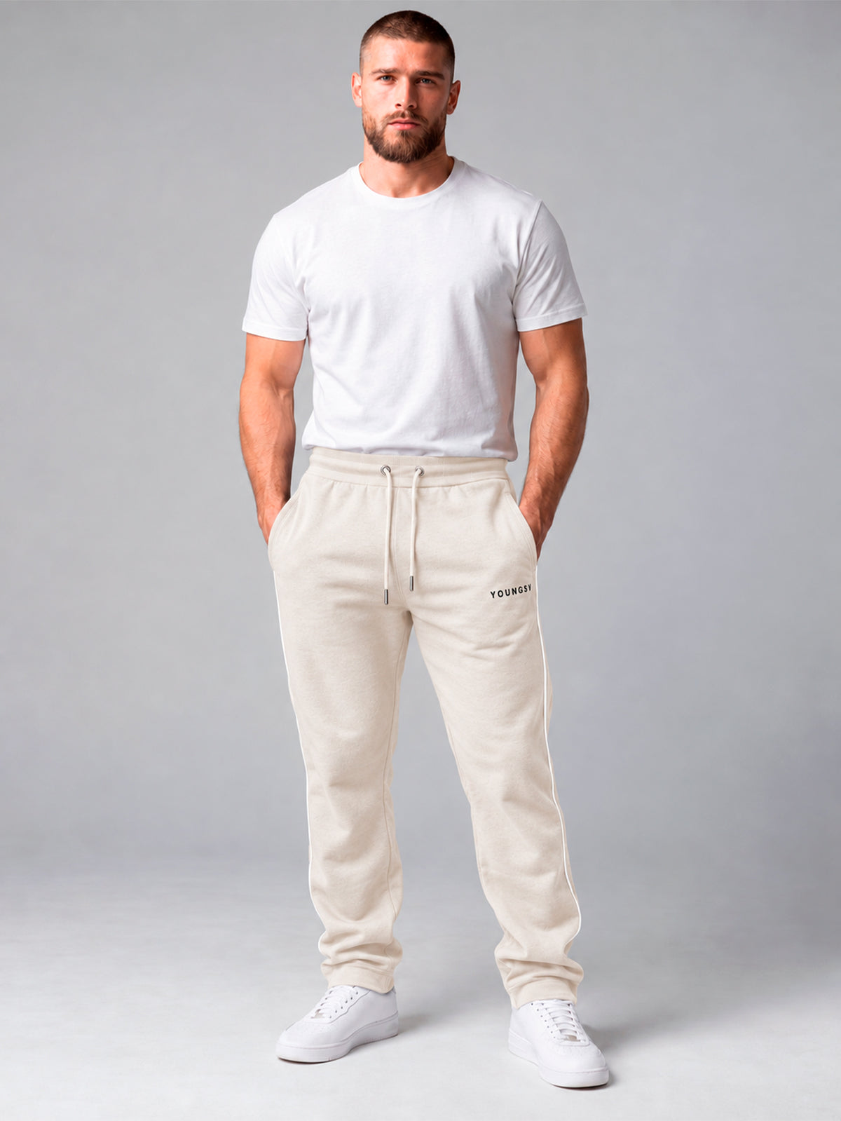 Pants Para Hombre Slim Fit Jogger Deportivo Elastico
