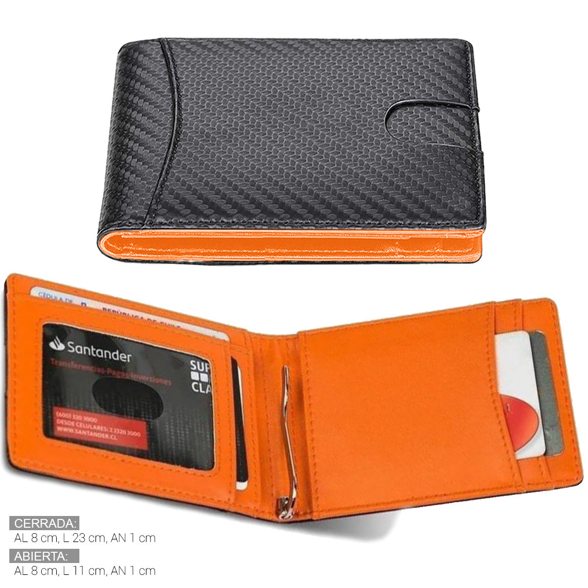 Cartera Para Hombre Con Protección RFID