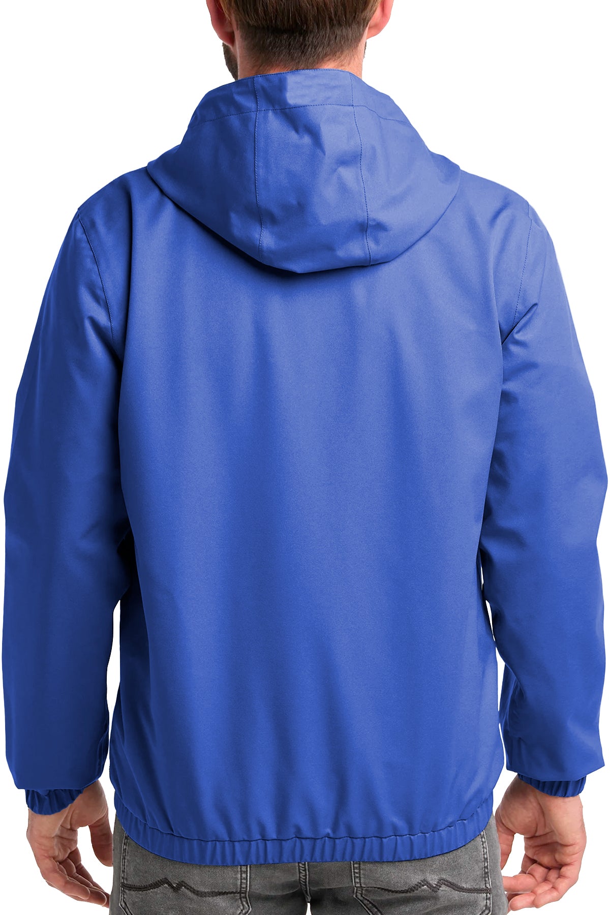 Chamarra Impermeable Chaqueta Para Hombre Con Capucha