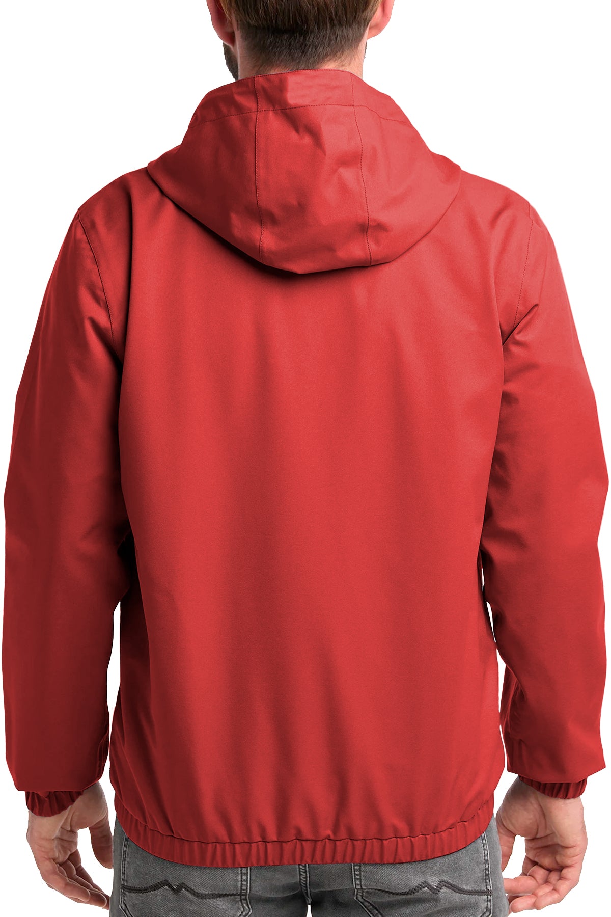 Chamarra Impermeable Chaqueta Para Hombre Con Capucha