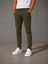 Pantalón De Vestir Casual Hombre Skinny Slim Fit Gabardina