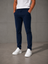Pantalón De Vestir Casual Hombre Skinny Slim Fit Gabardina