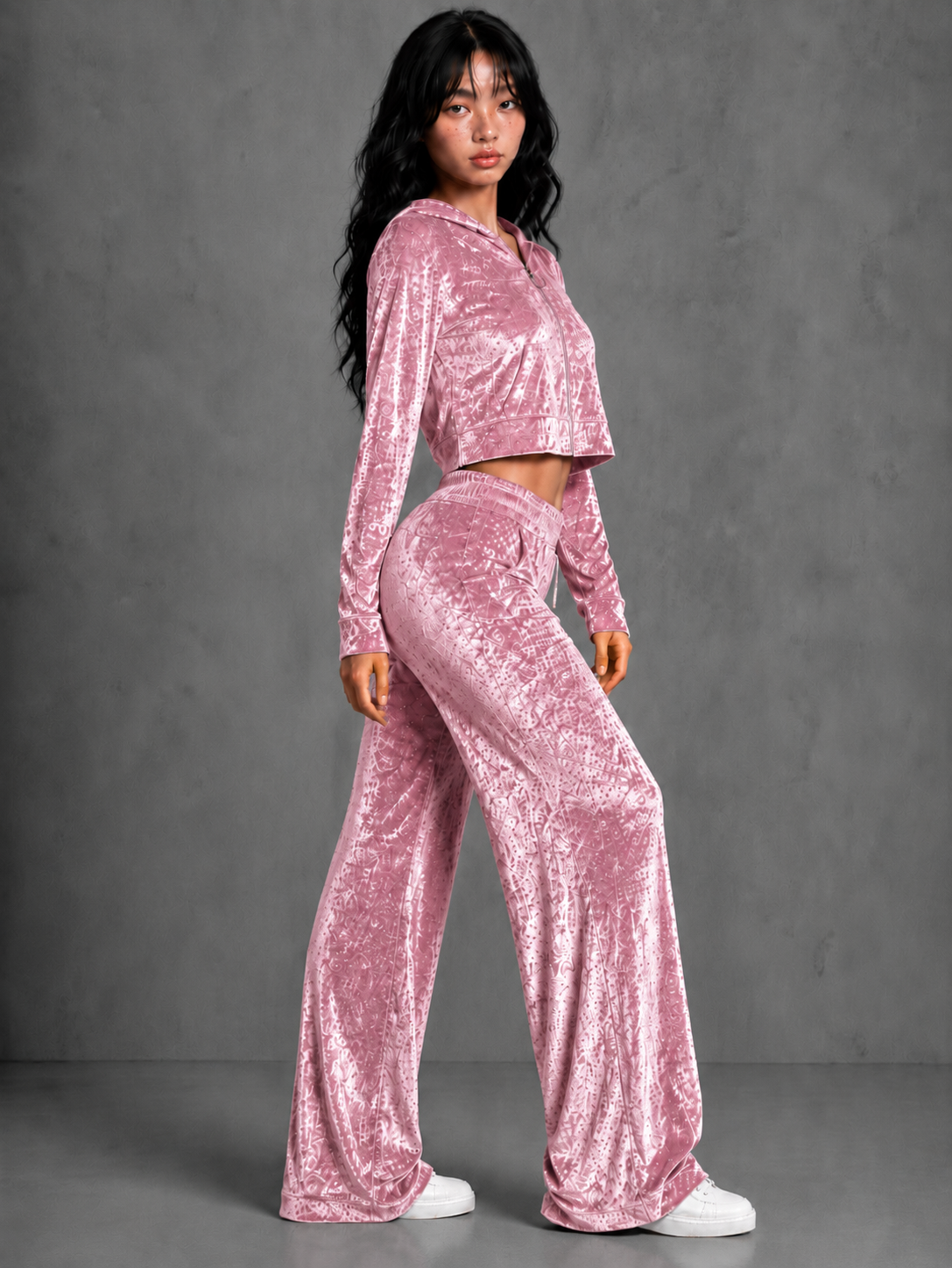Conjunto 2 Piezas Sudadera Y Pantalón Dama Comodo Casual