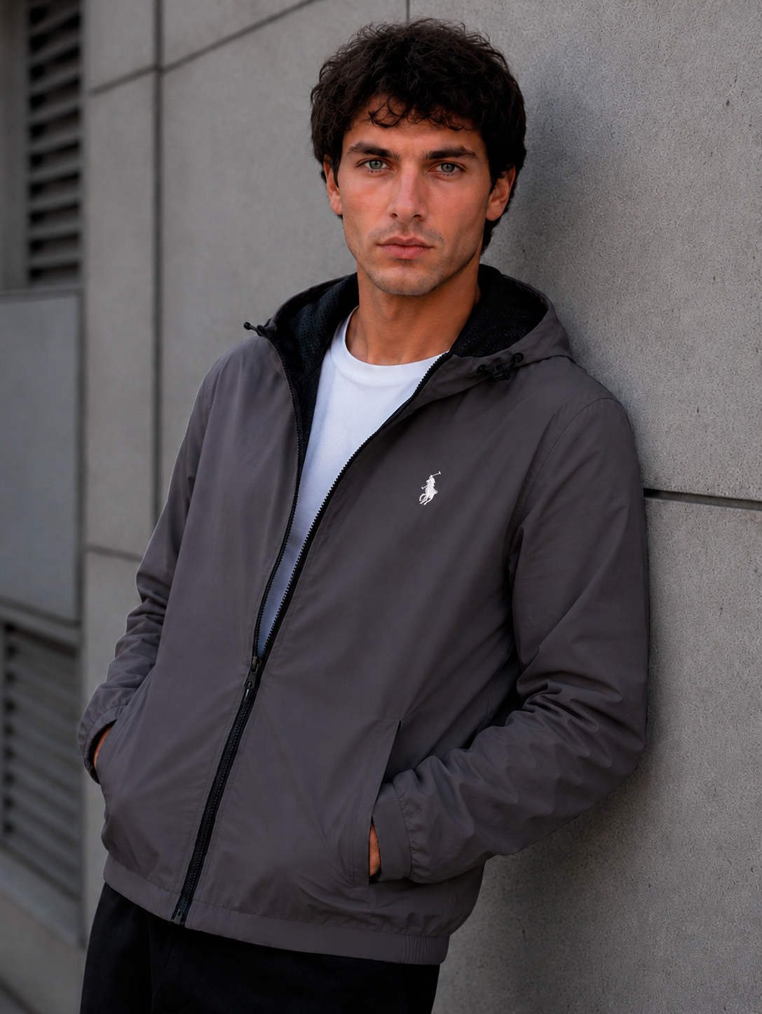 Chamarra Hpc Polo Rompevientos Para Hombre Calidad Premium