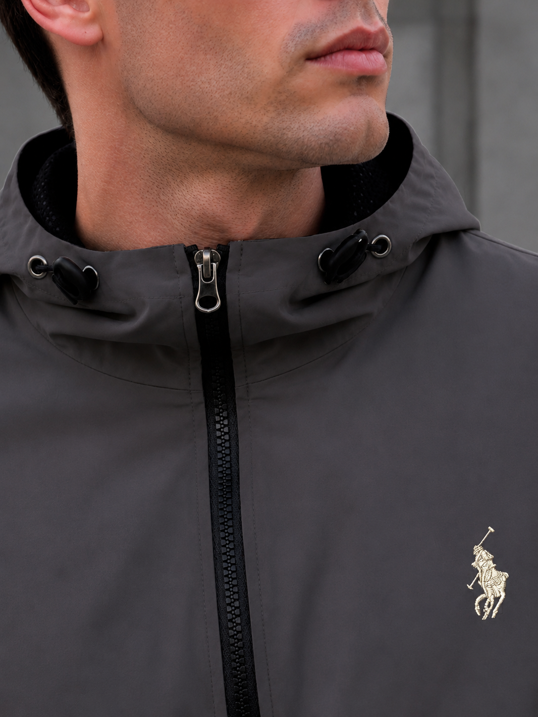 Chamarra Hpc Polo Rompevientos Para Hombre Calidad Premium