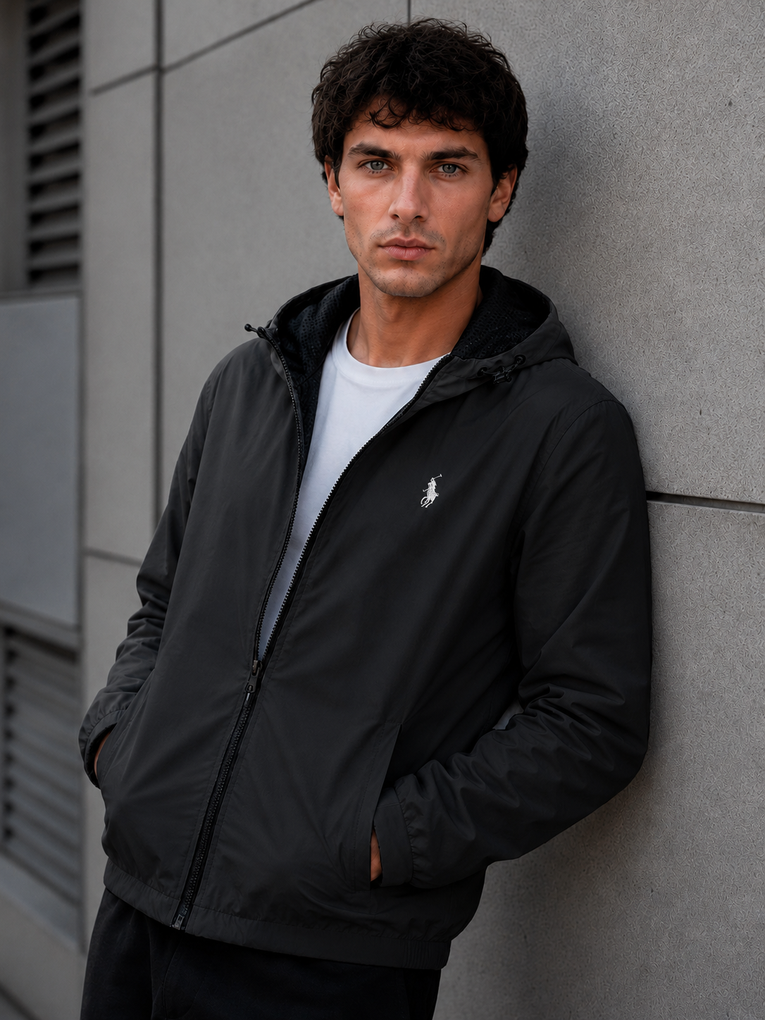 Chamarra Hpc Polo Rompevientos Para Hombre Calidad Premium