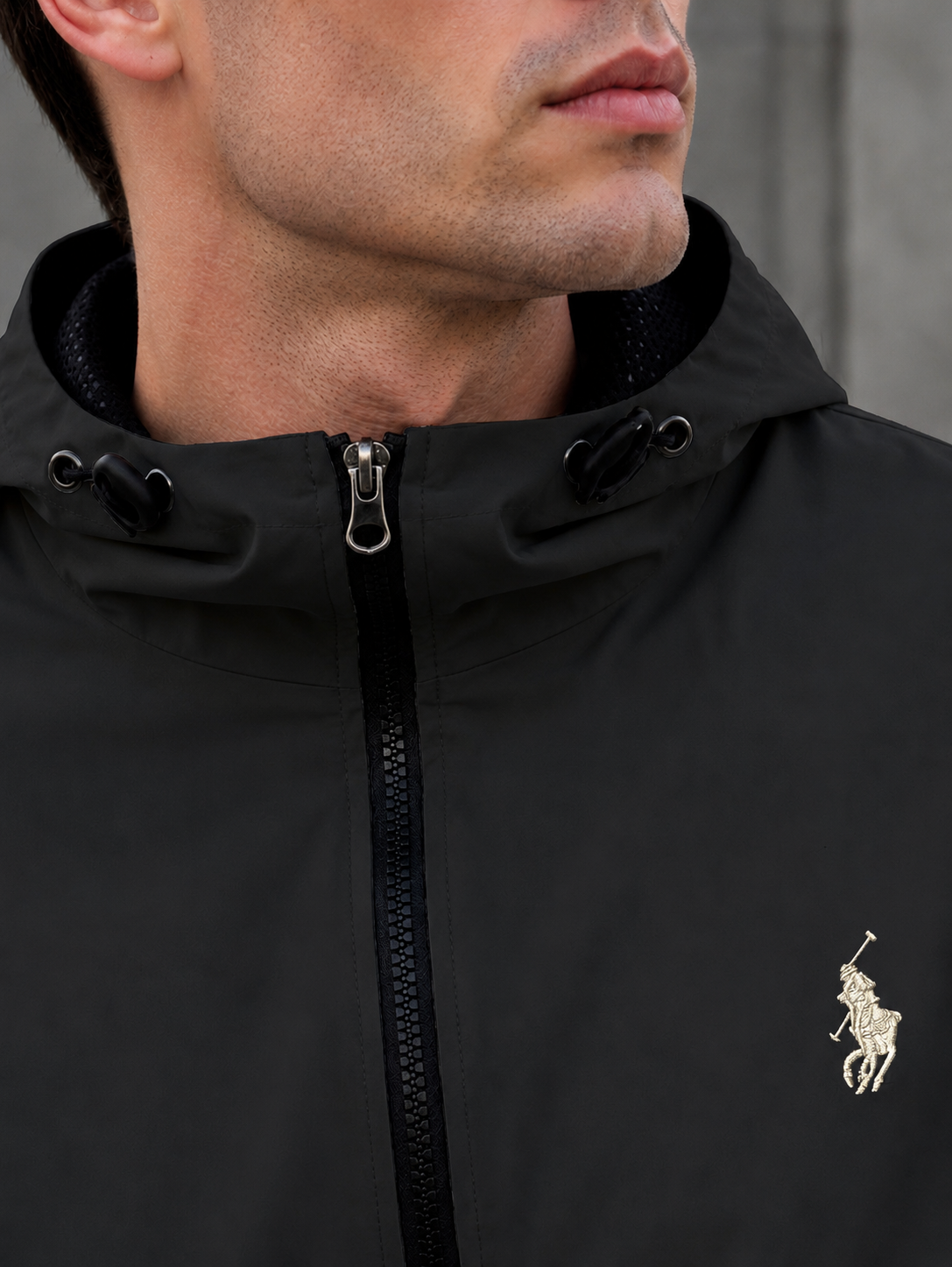 Chamarra Hpc Polo Rompevientos Para Hombre Calidad Premium