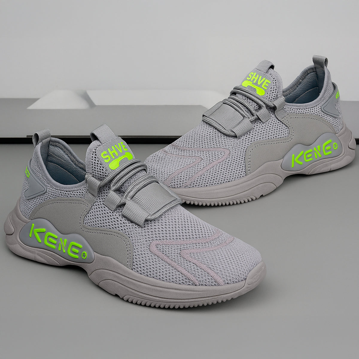 Tenis para hombre casuales con un diseño de  tela para correr con punta  con agujeta clásica, suela antideslizante Zapatilla para hombre cómodo transpirable ideal para el uso diario