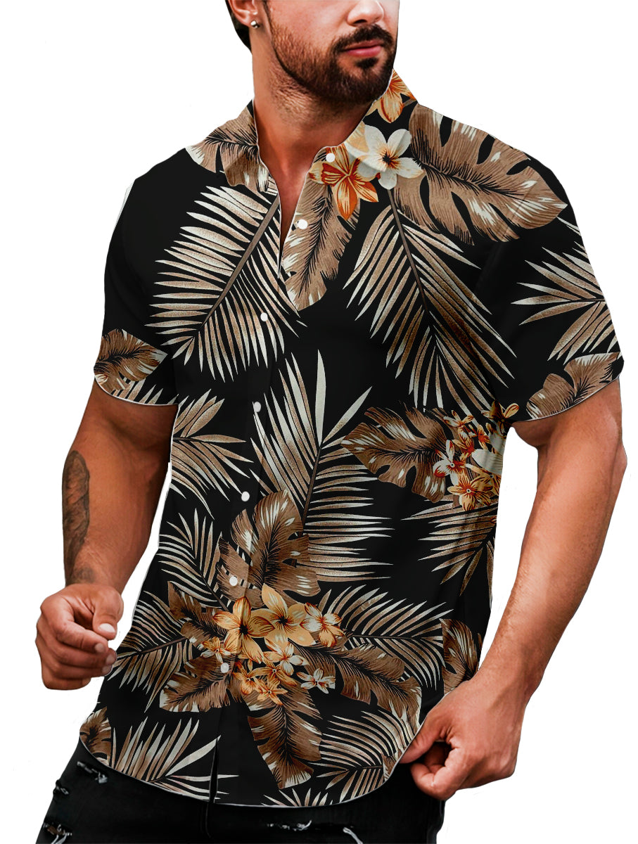 Camisa Casual Para Hombre Strech Manga Corta Shendy Vendy