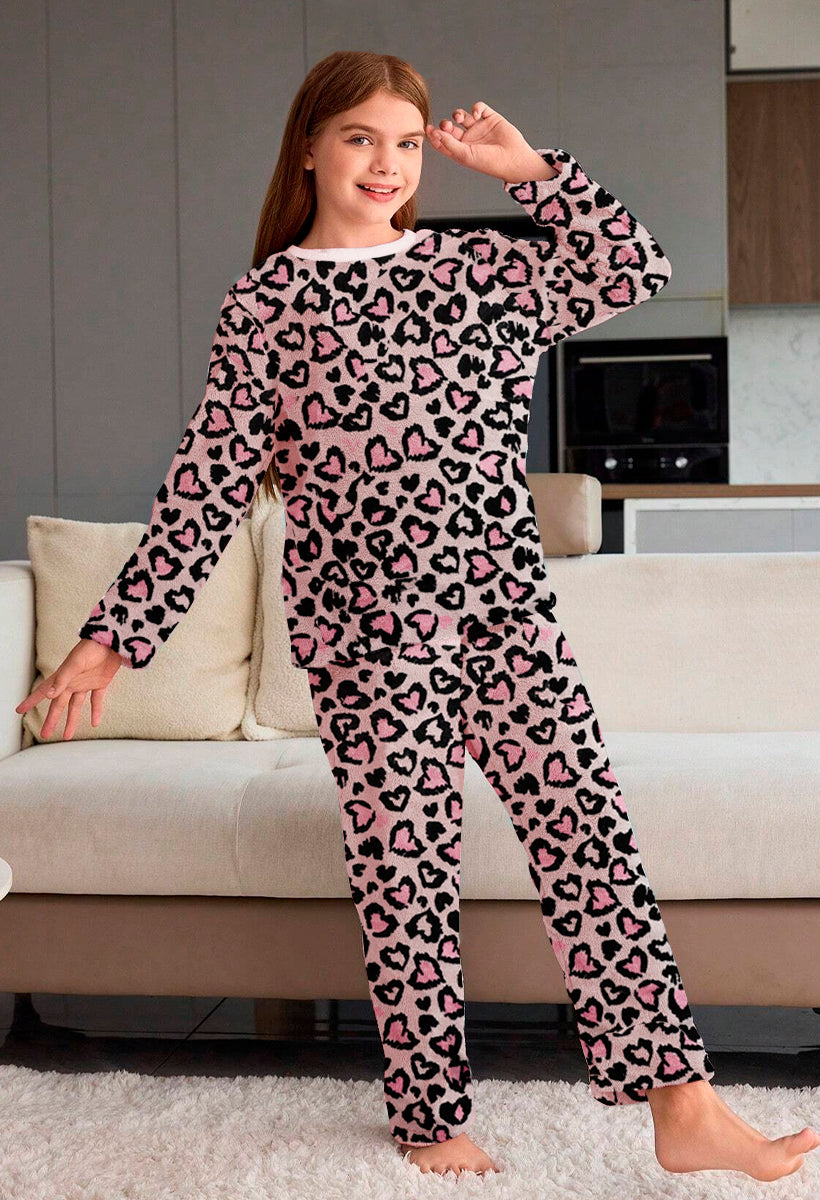 Pijama Para Niña Conjunto 2 Piezas Elegante invierno