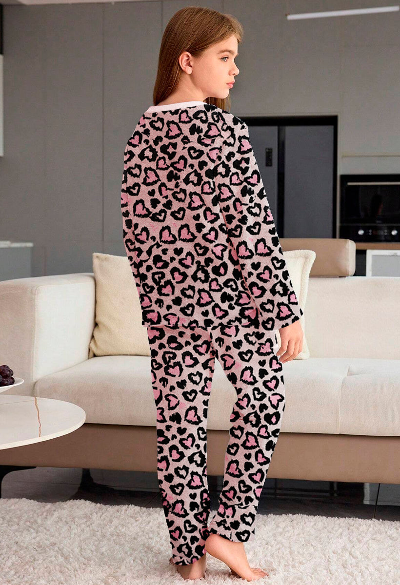 Pijama Para Niña Conjunto 2 Piezas Elegante invierno