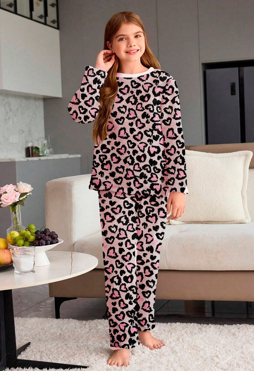 Pijama Para Niña Conjunto 2 Piezas Elegante invierno