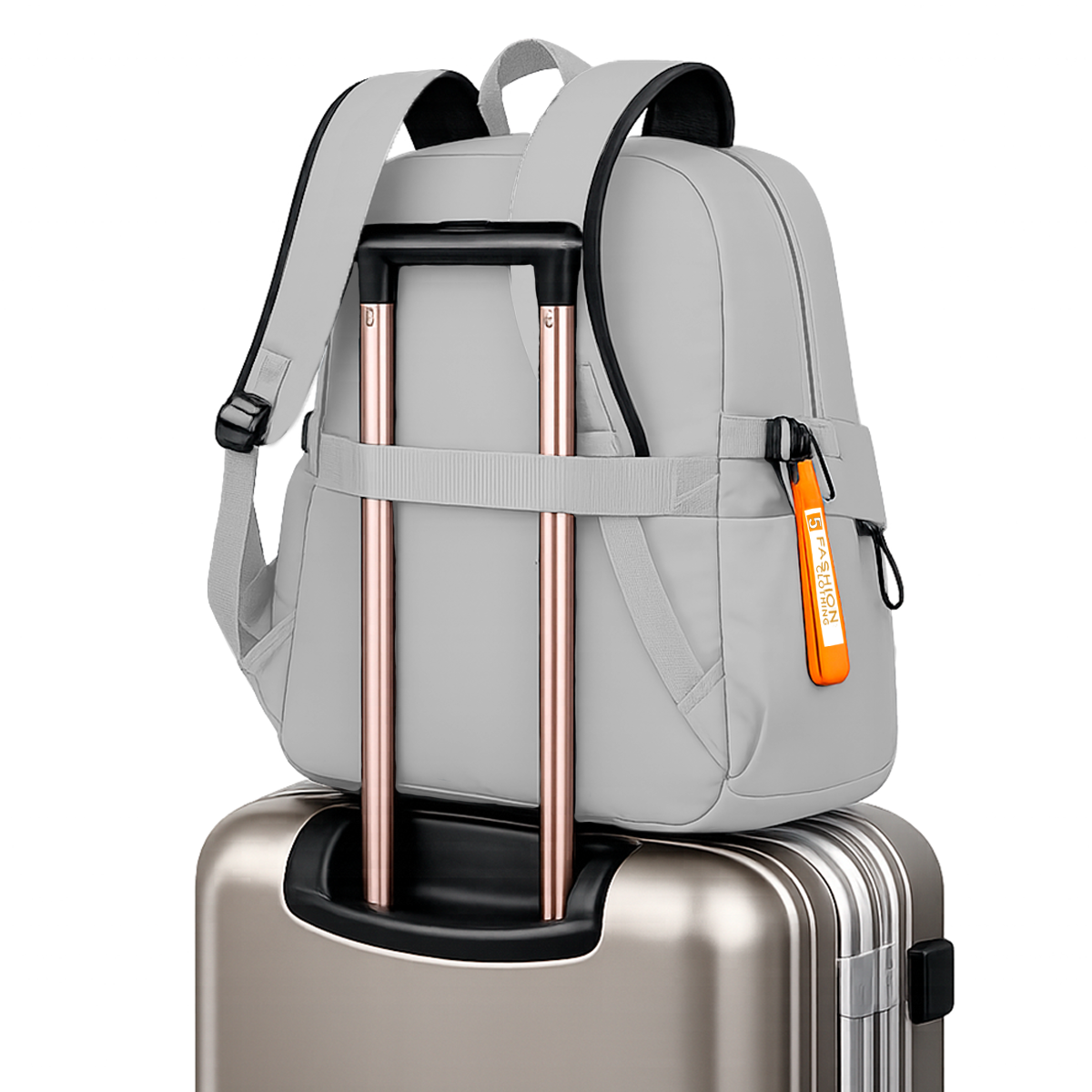 Mochila Backpack Vinipiel Contra Agua De Viaje Porta Laptop