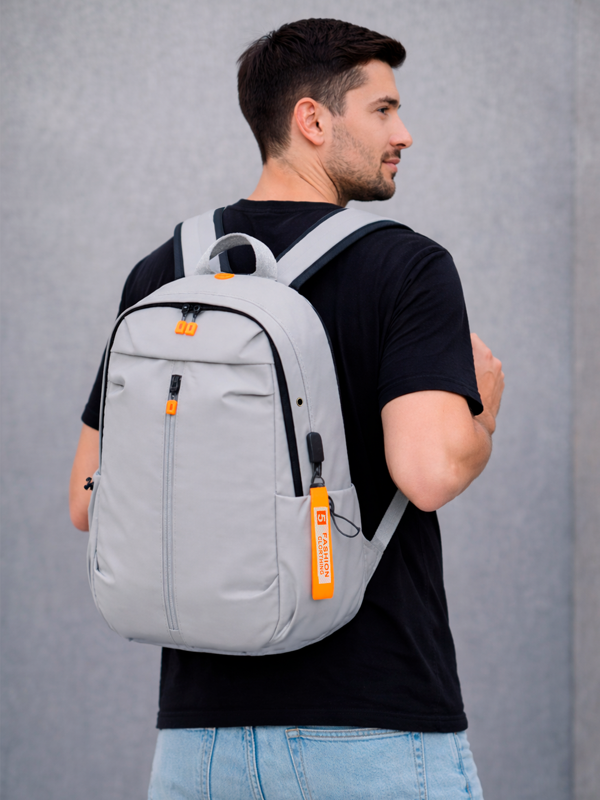Mochila Backpack Vinipiel Contra Agua De Viaje Porta Laptop