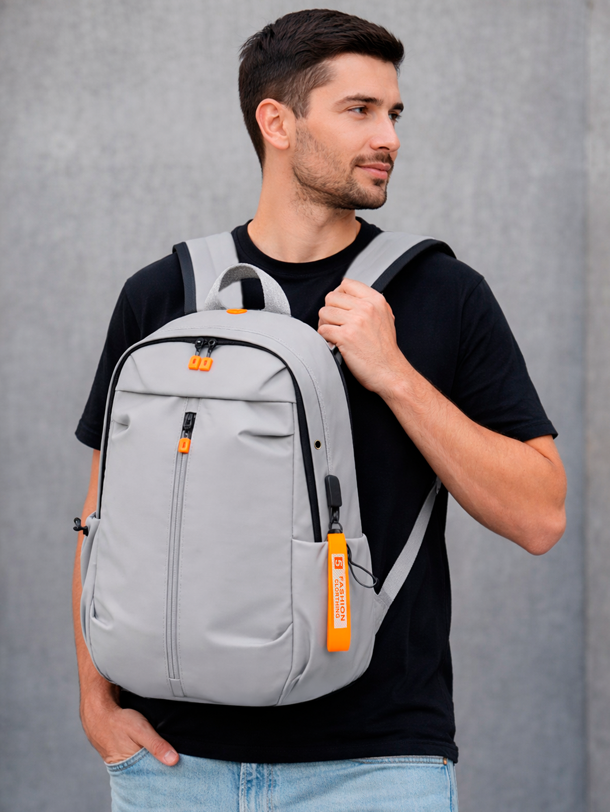 Mochila Backpack Vinipiel Contra Agua De Viaje Porta Laptop
