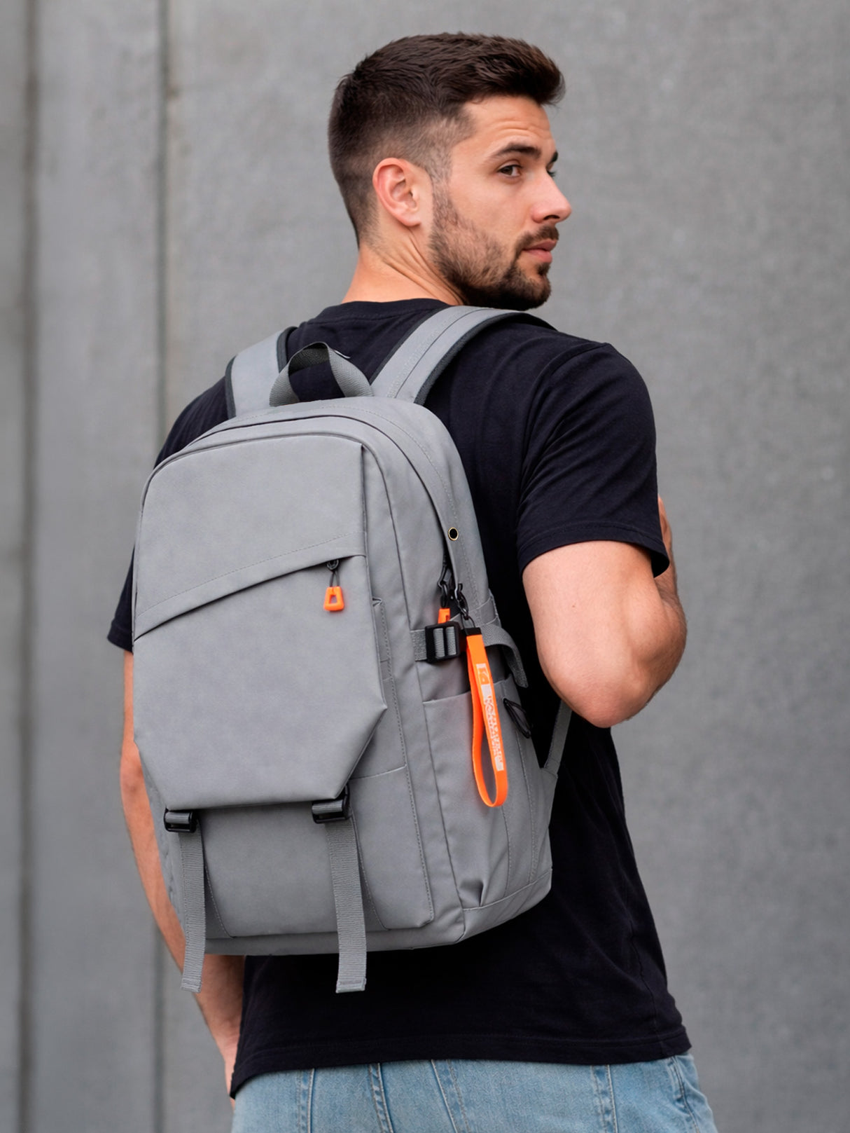 Mochila Antirrobo De Gran Capacidad Con Cargador Usb