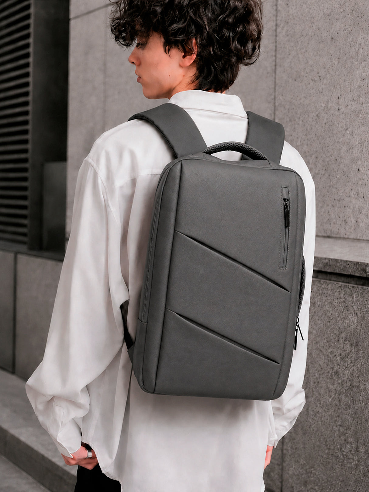 Mochila Maletin para Laptop Ejecutiva Unisex de Trabajo y Viaje para Computadora con Puerto USB Mayoreo