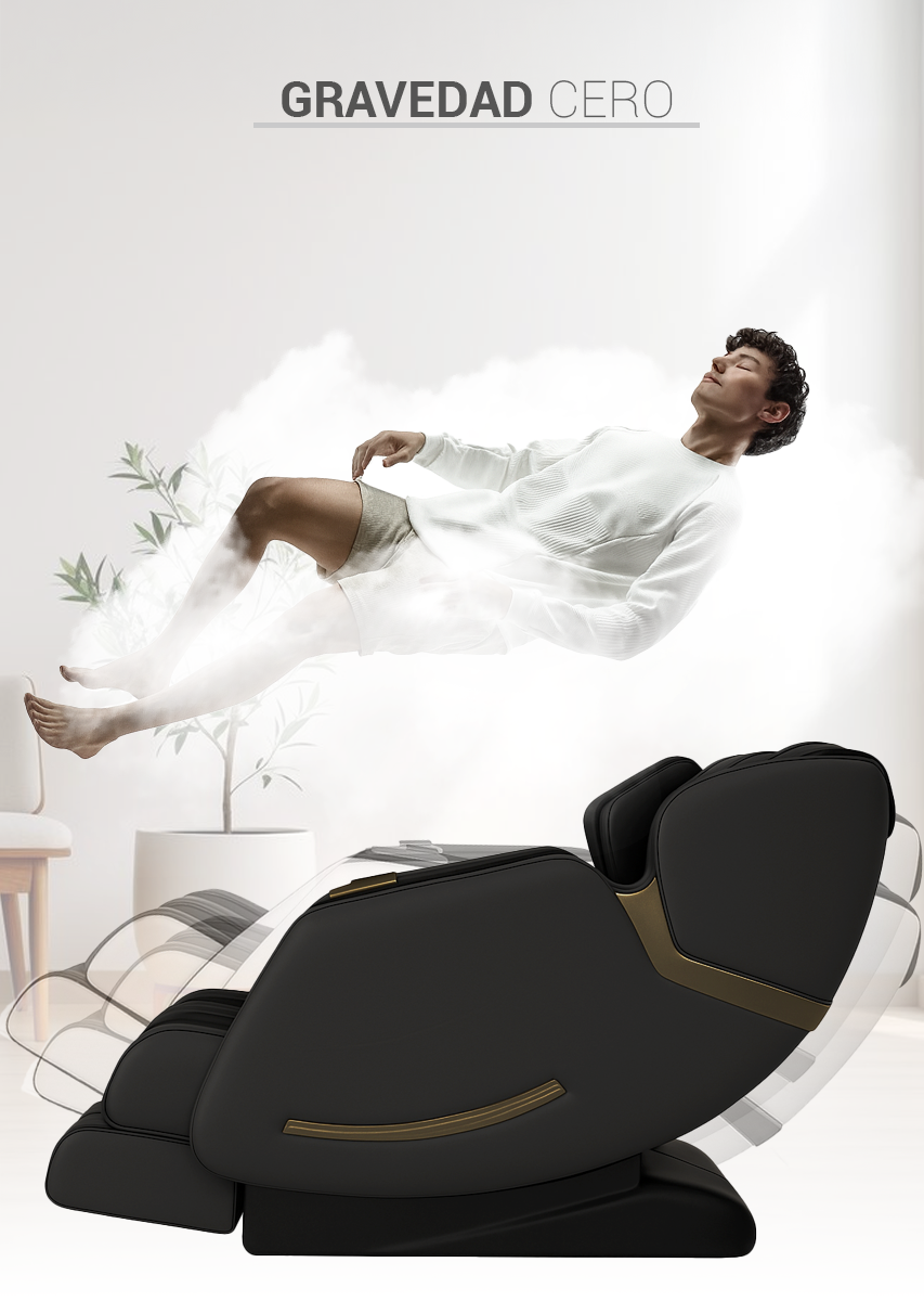 Sillon Masajeador Premium Gravedad Cero Reclinable Vibracion