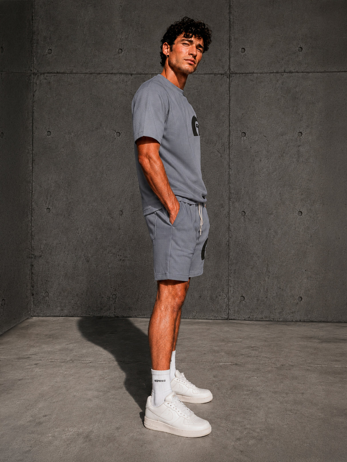 Conjuntos Deportivo Hombre Verano Playera Manga Corta