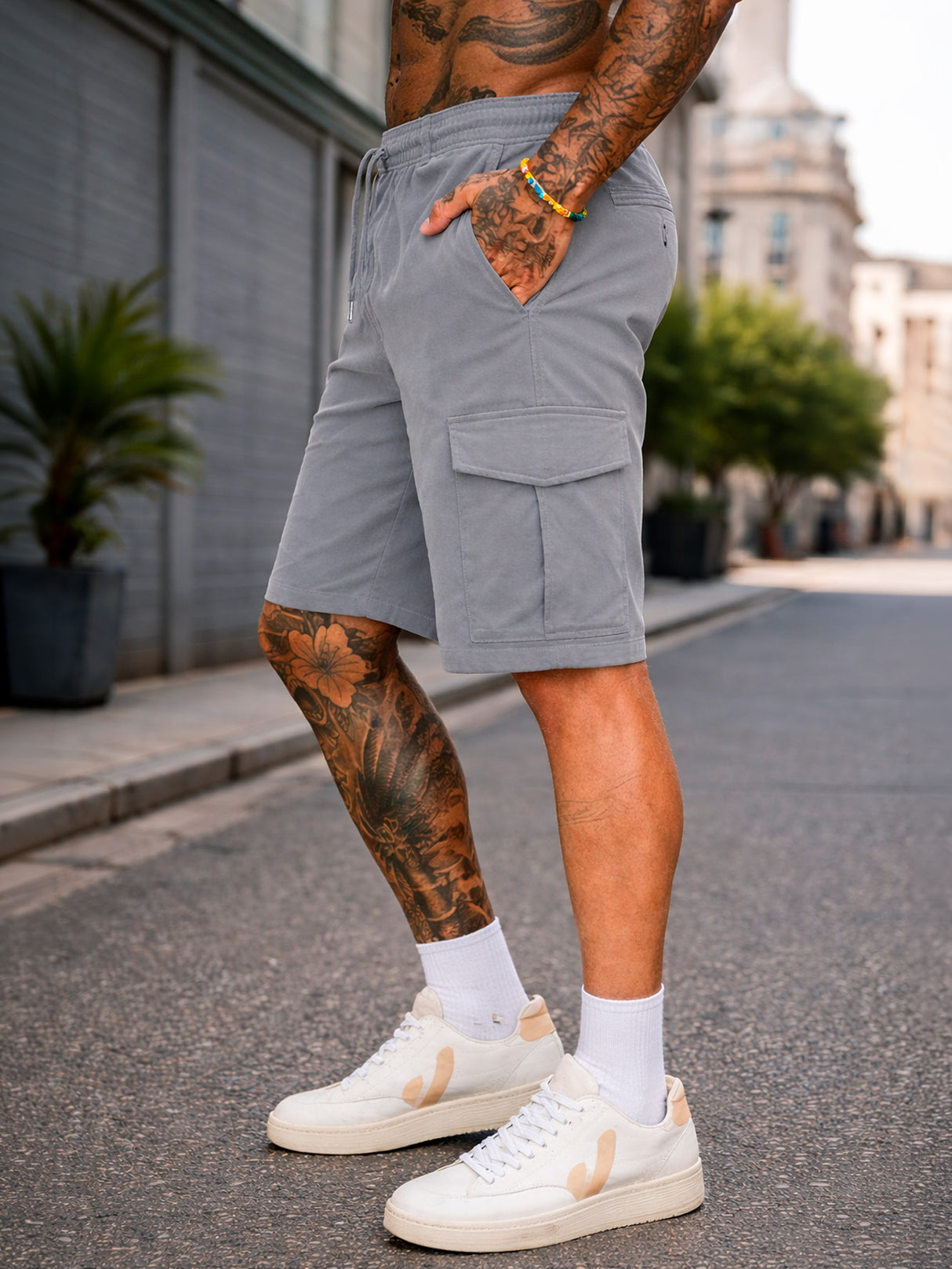 Pantalones Cortos Cargo Tacticos para Hombre Pantalon Short Senderismo Transpirable para Exteriores
