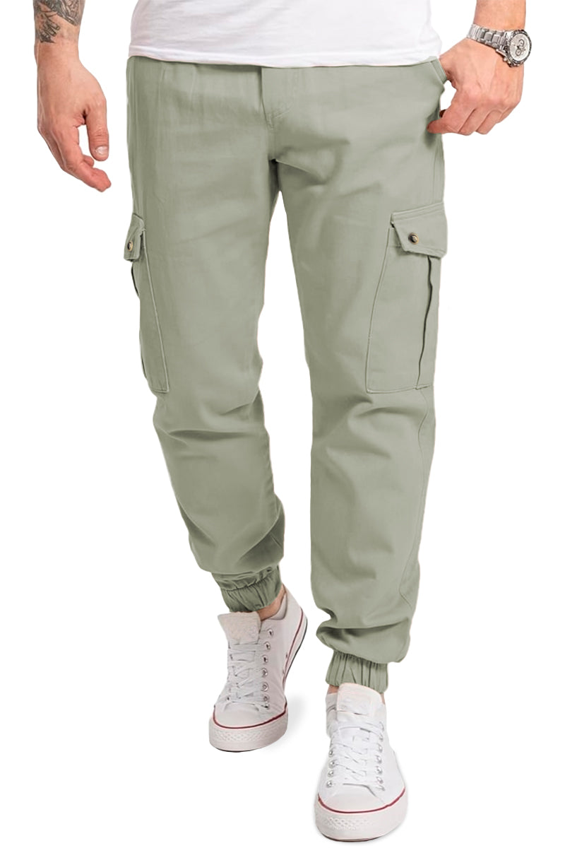 Joggers hombre gabardina sale