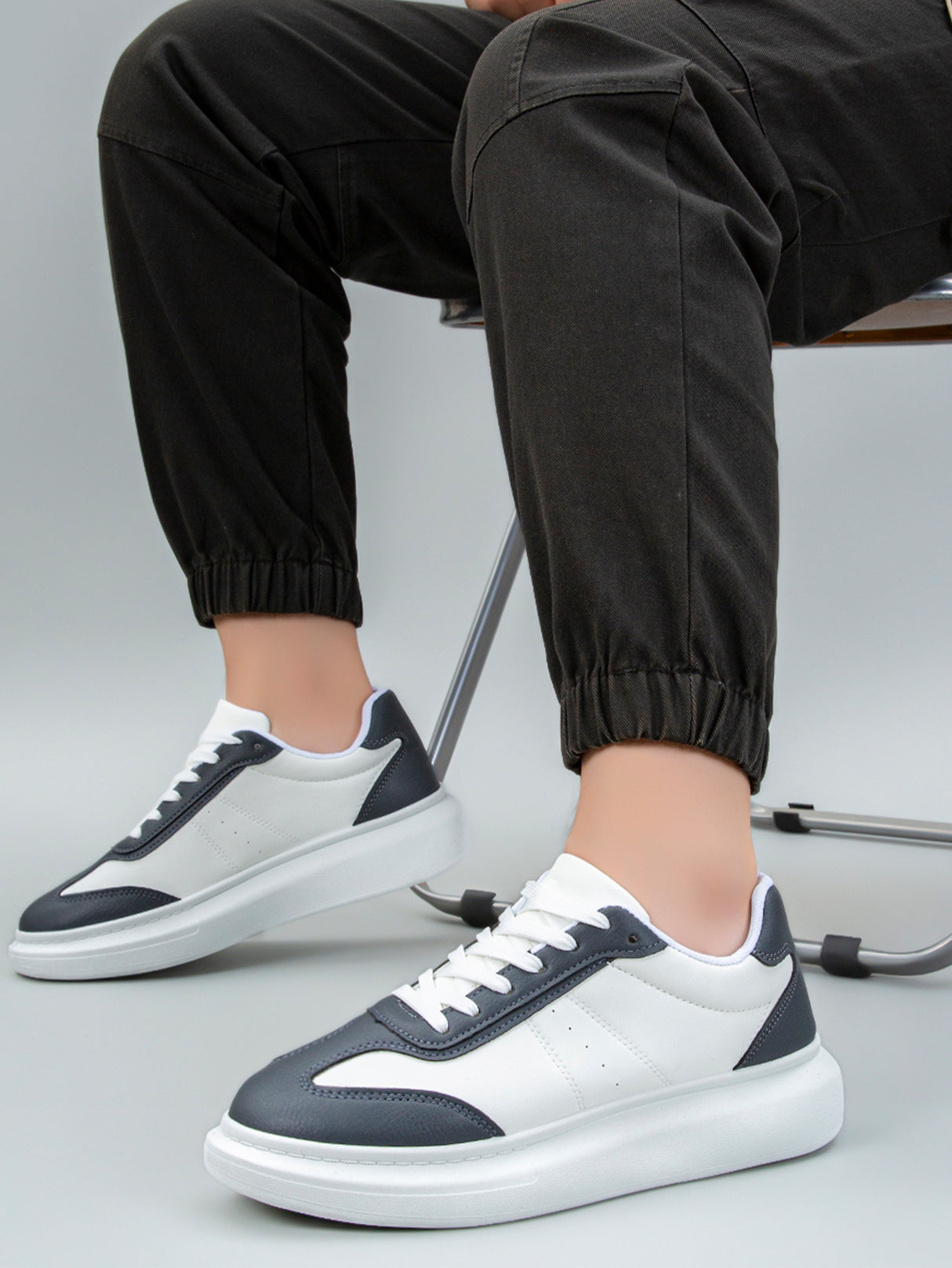 Tenis Para Hombre Sneakers Casuales de Plataforma Comodos De Moda