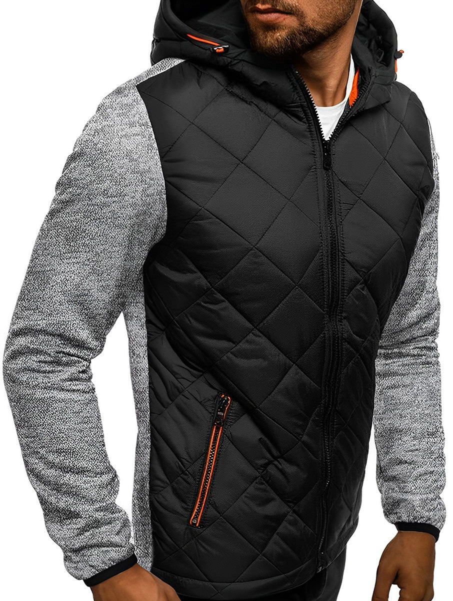 Sudadera Hombre Con Capucha Deportiva Con Cierre Hoodie