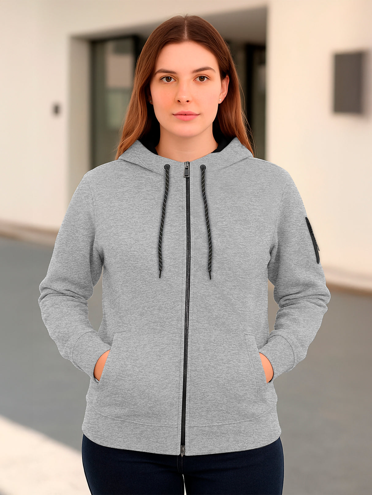 Sudadera Mujer Con Capucha De Calidad