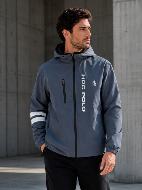 Chamarra Hpc Polo Rompevientos Para Hombre