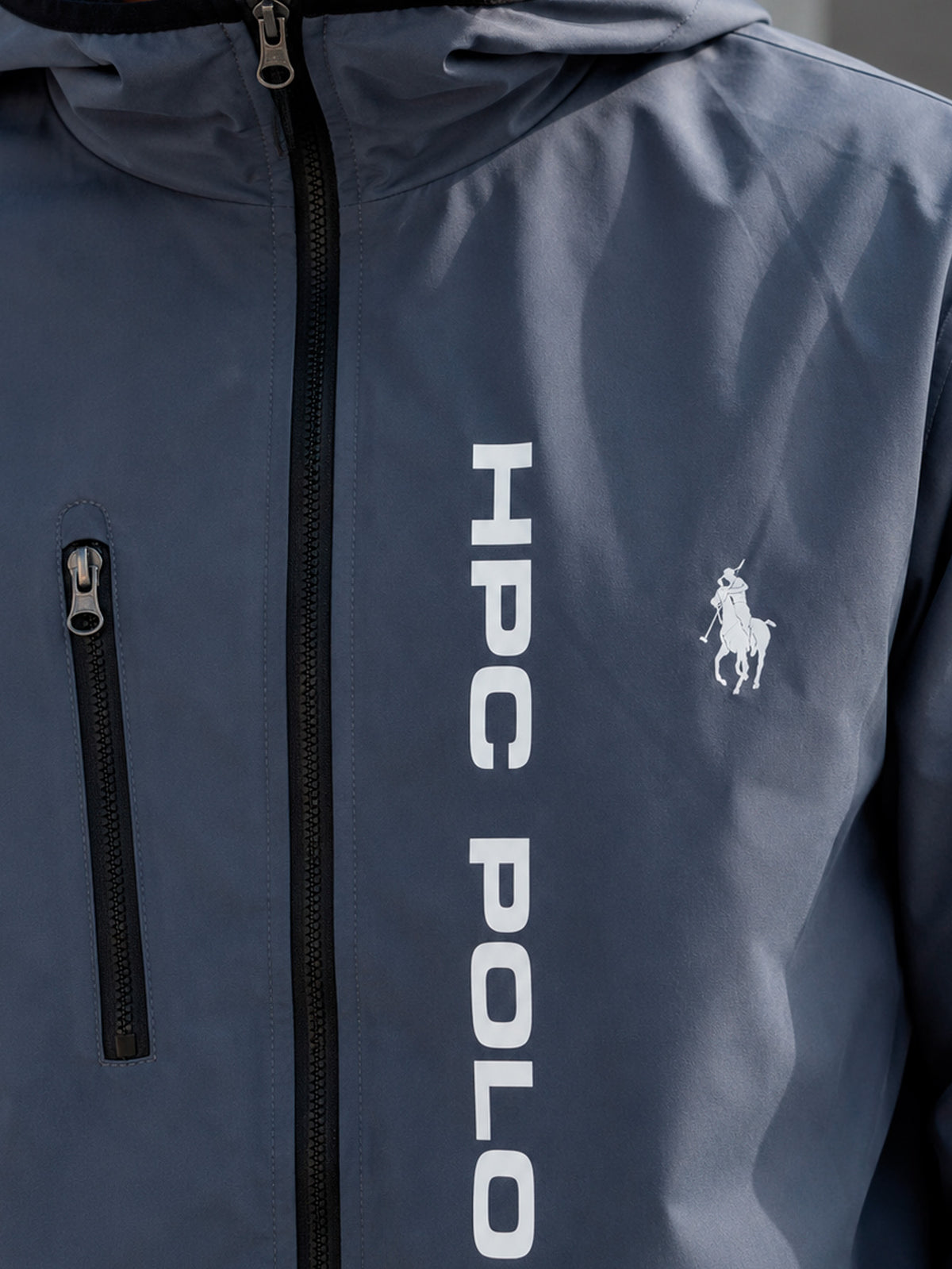 Chamarra Hpc Polo Rompevientos Para Hombre