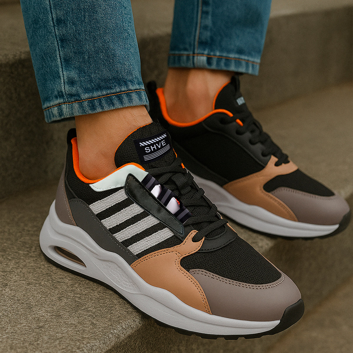 Tenis Deportivo para Hombre Casual con Suela Antideslizante Cierre Clásico de Agujeta Zapatilla para Hombre