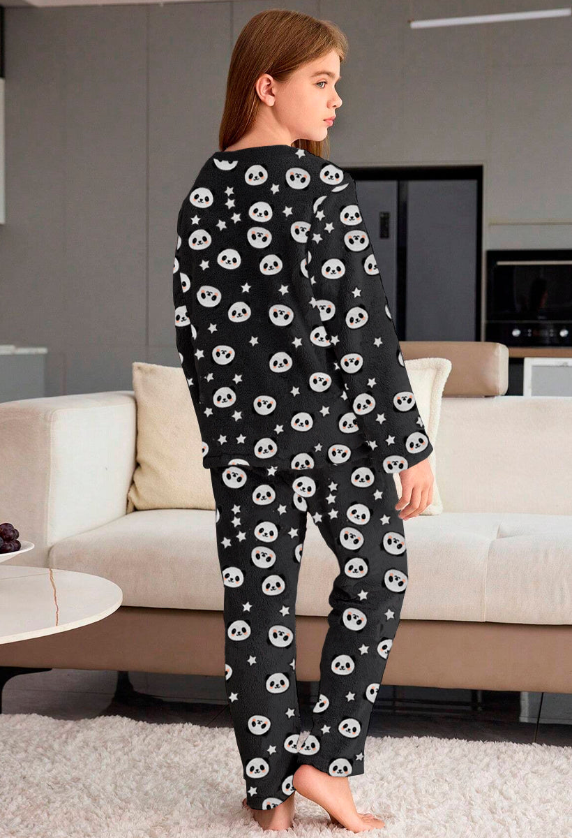 Pijama Para Niña Conjunto 2 Piezas Elegante invierno